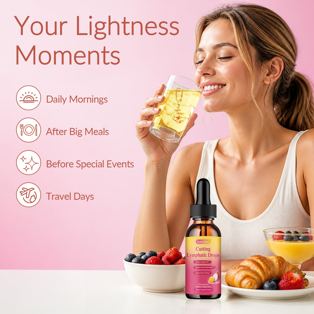 Lymphatic Flow Wellness Drops Plant-Powered Support for Daily Balance & Comfort