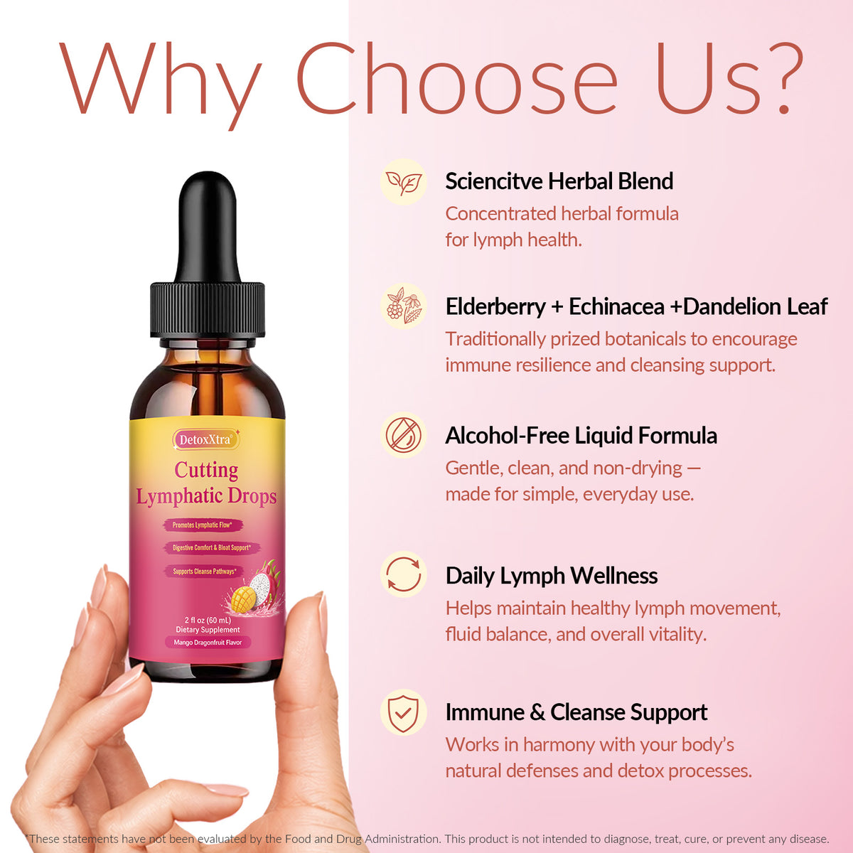 Lymphatic Flow Wellness Drops Plant-Powered Support for Daily Balance & Comfort