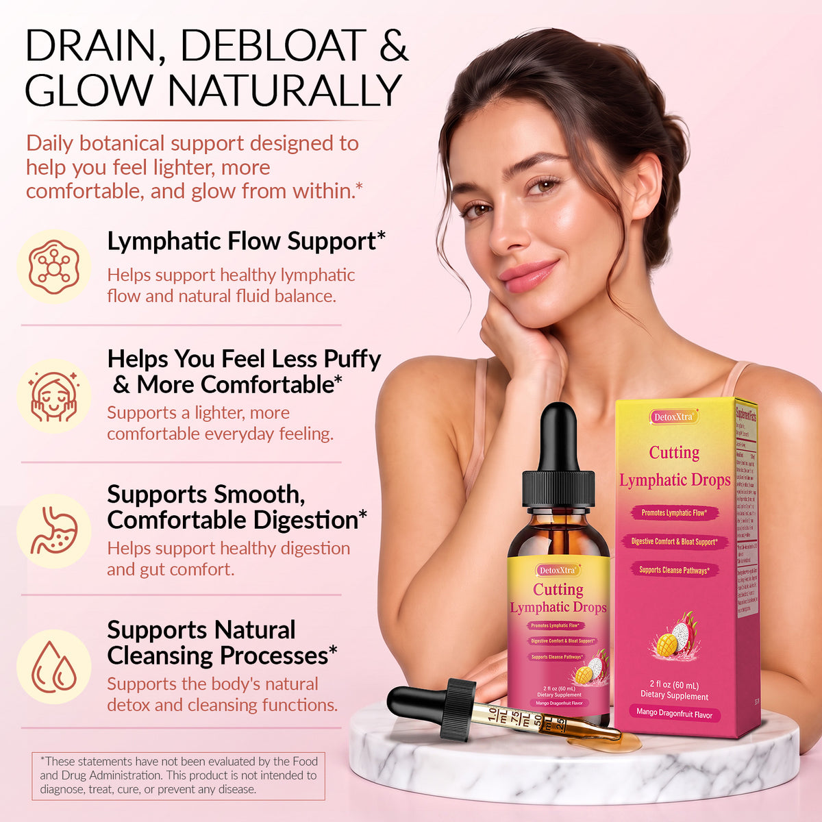 Lymphatic Flow Wellness Drops Plant-Powered Support for Daily Balance & Comfort